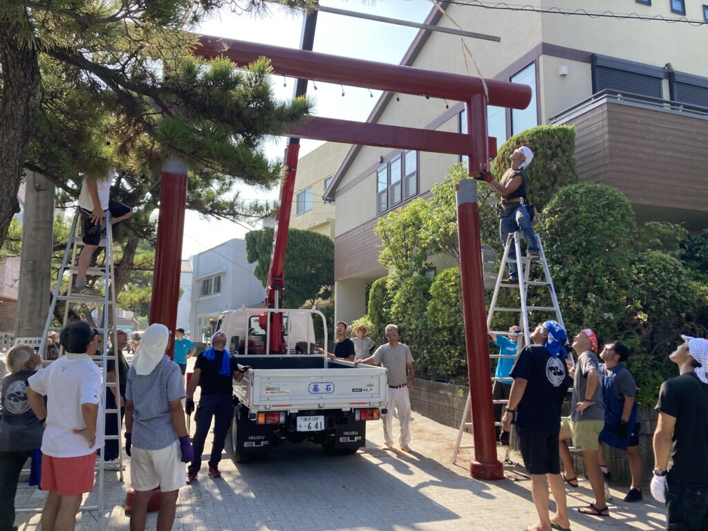 秋の祭礼に向けて
