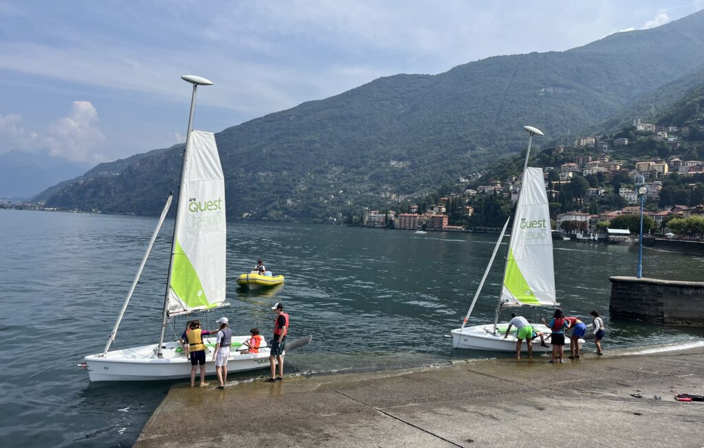 sailing flip-over drill