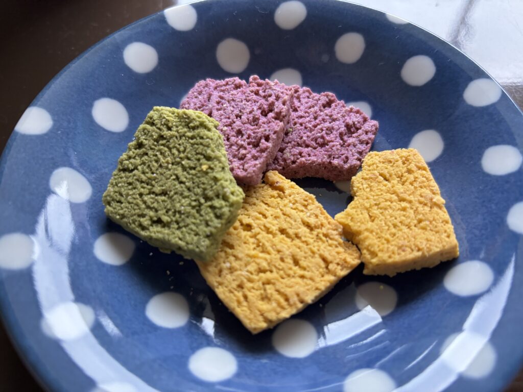 いよいよ日の目を見た達磨落とし、美味しかったおからクッキー