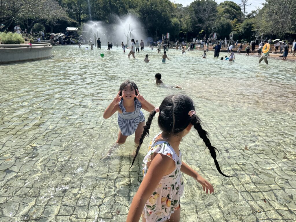 いつまで水遊び
