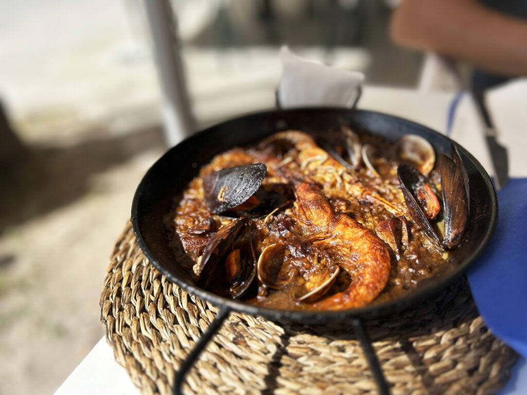 18.00€ Pealla marinera（El Cafè del Mar）