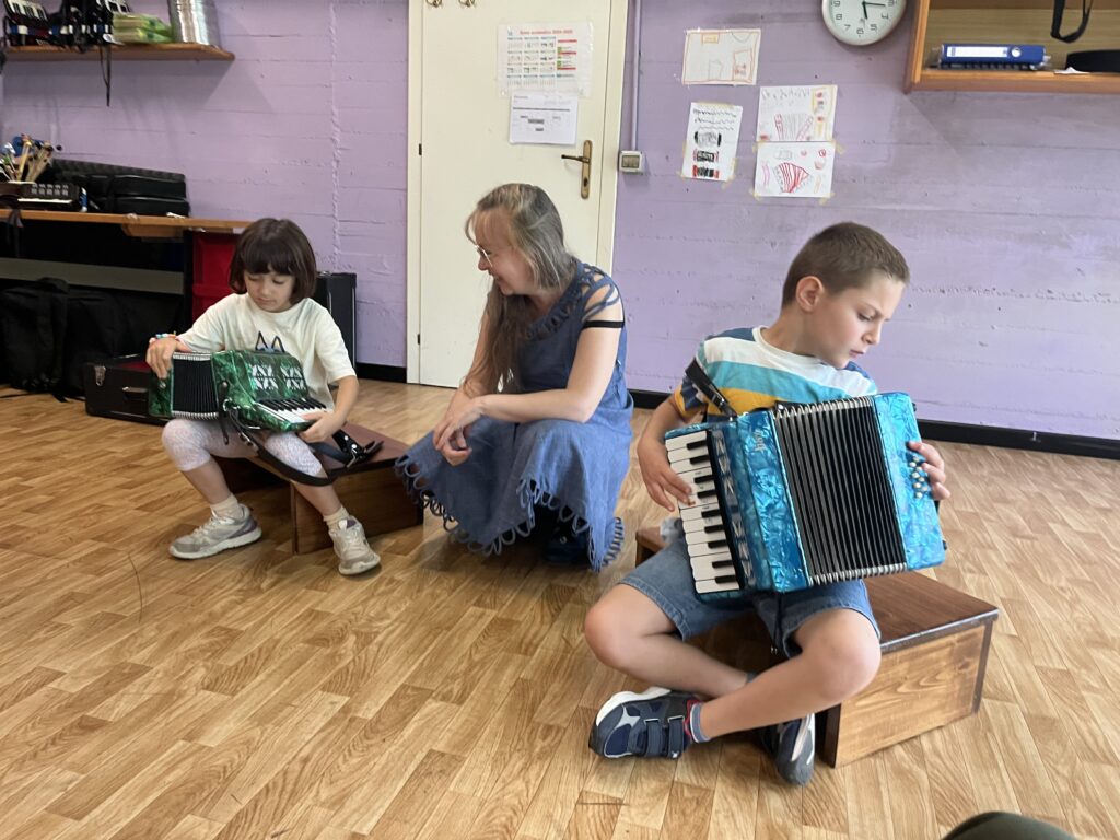 instrument playing