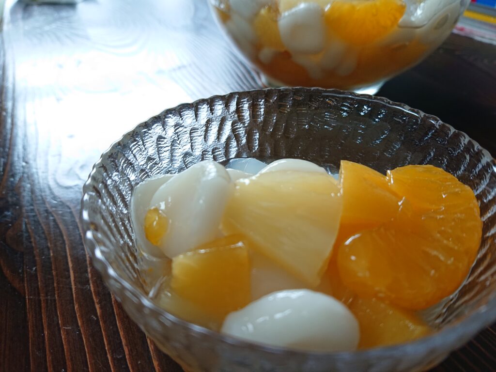 白玉は最高のおやつです