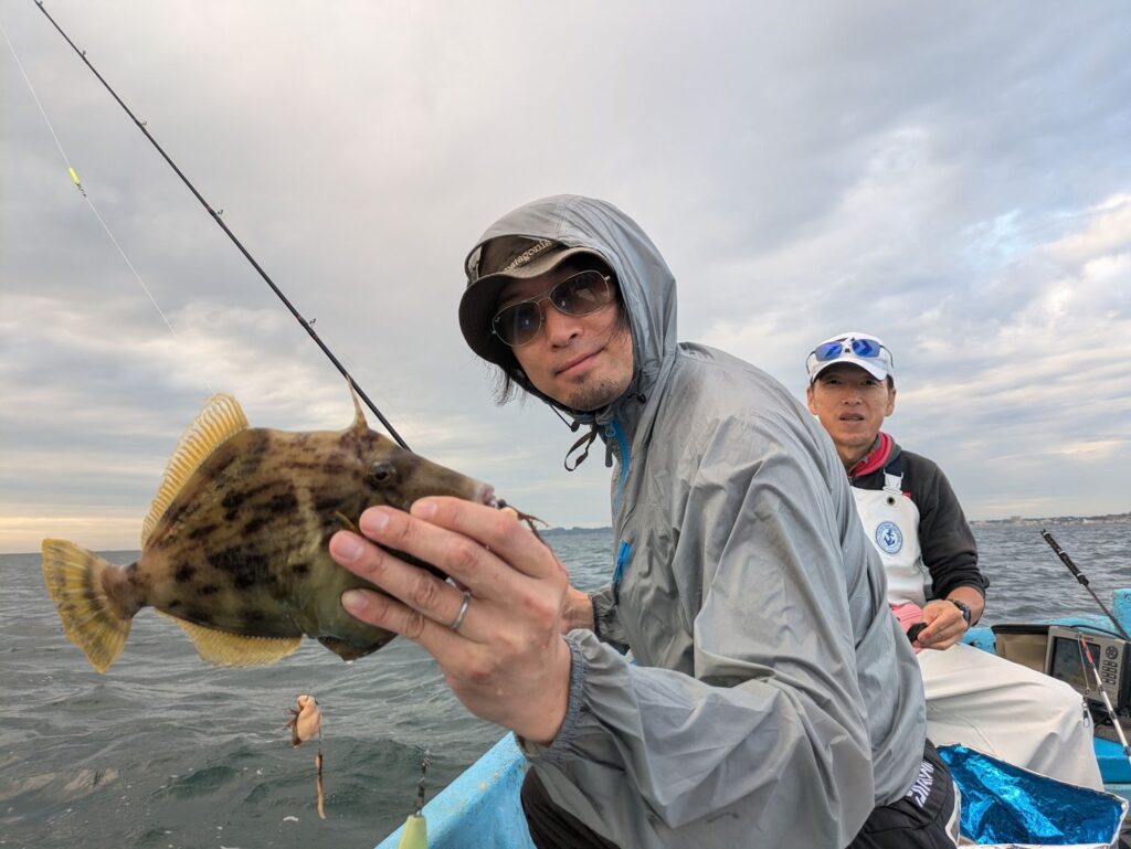 カワハギ釣り