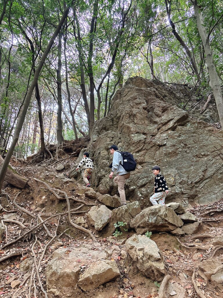 生まれてはじめての登山（日和田山）