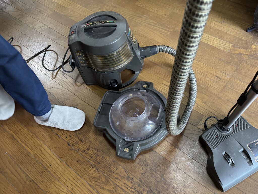 ようやくこの掃除機が日の目をみた