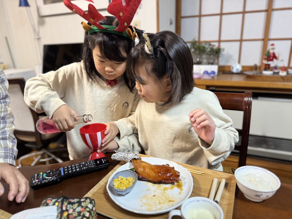 クリスマスでした