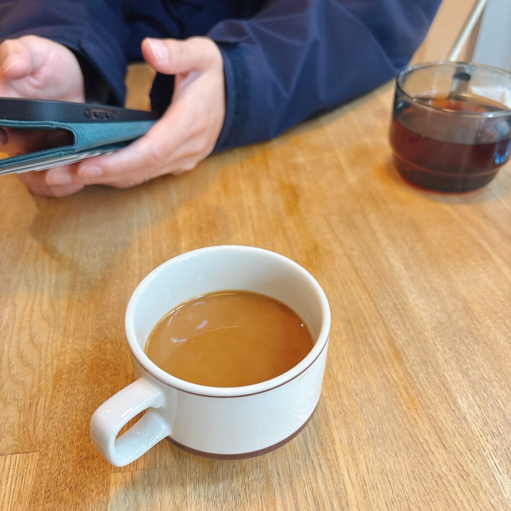 私はコーヒー、あなたは紅茶