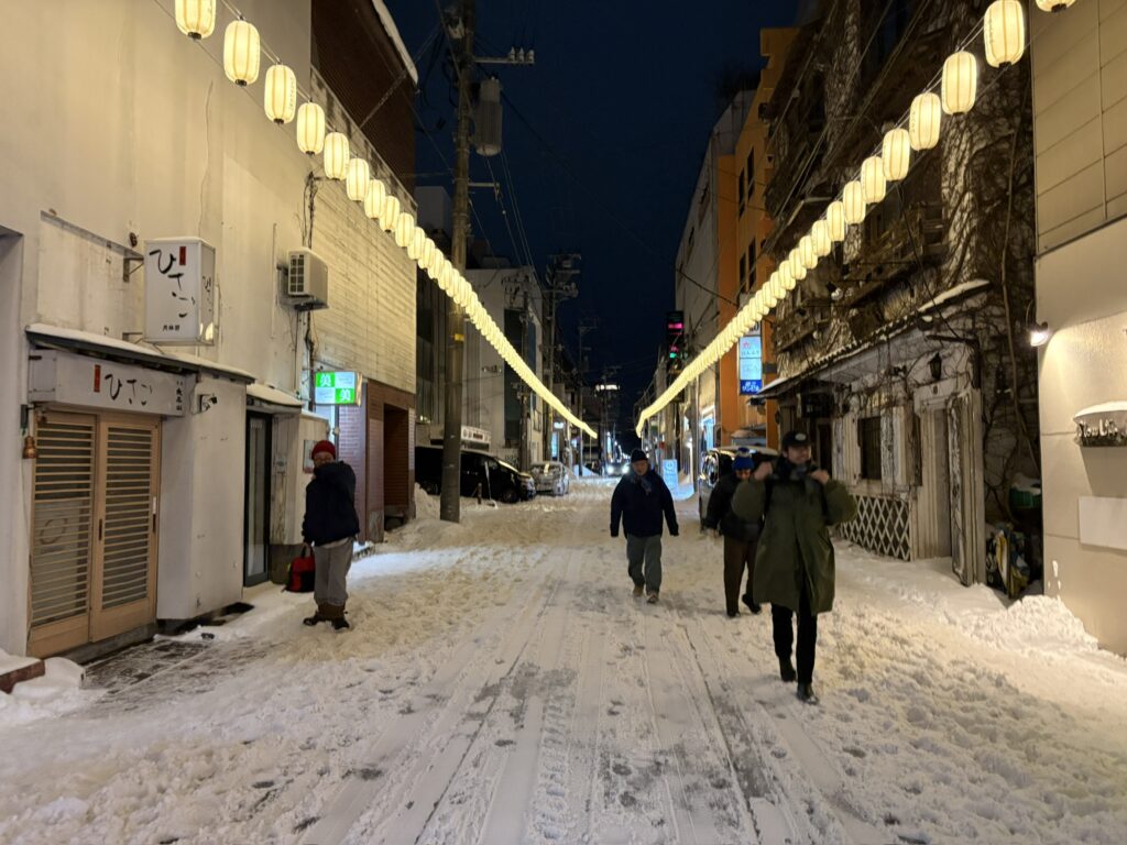 とてもとても寒い