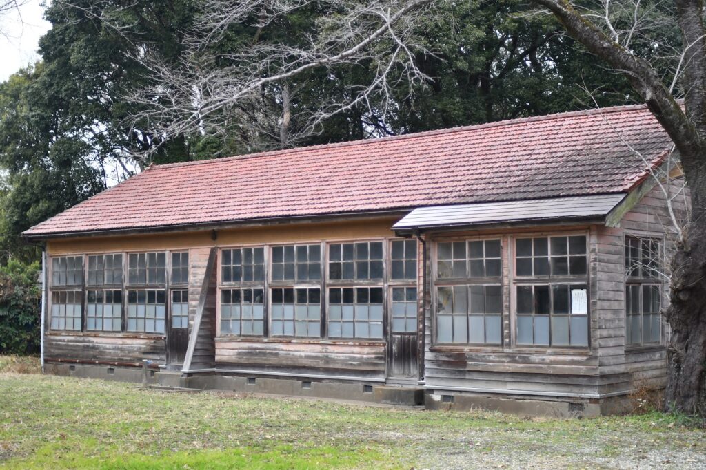 旧佐倉市立志津小学校青菅分校校舎