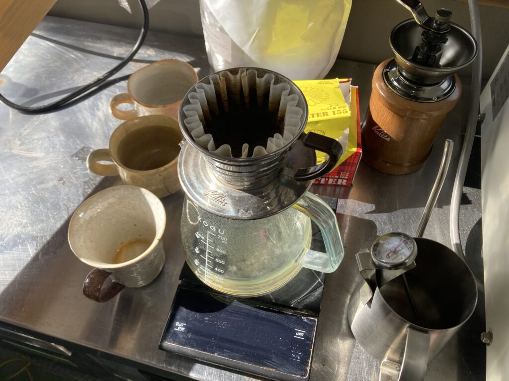 平日給湯室谷口