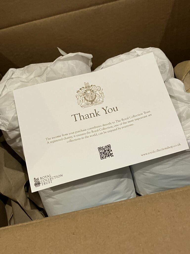 ロイヤルな梱包