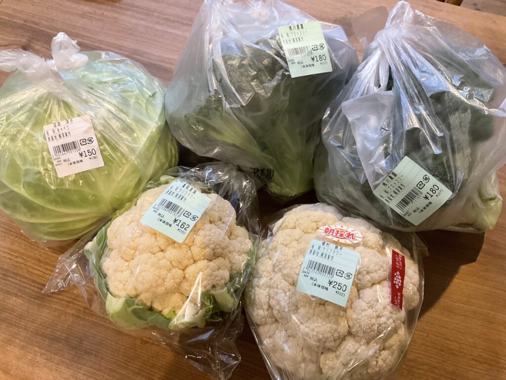 野菜を食べて走る