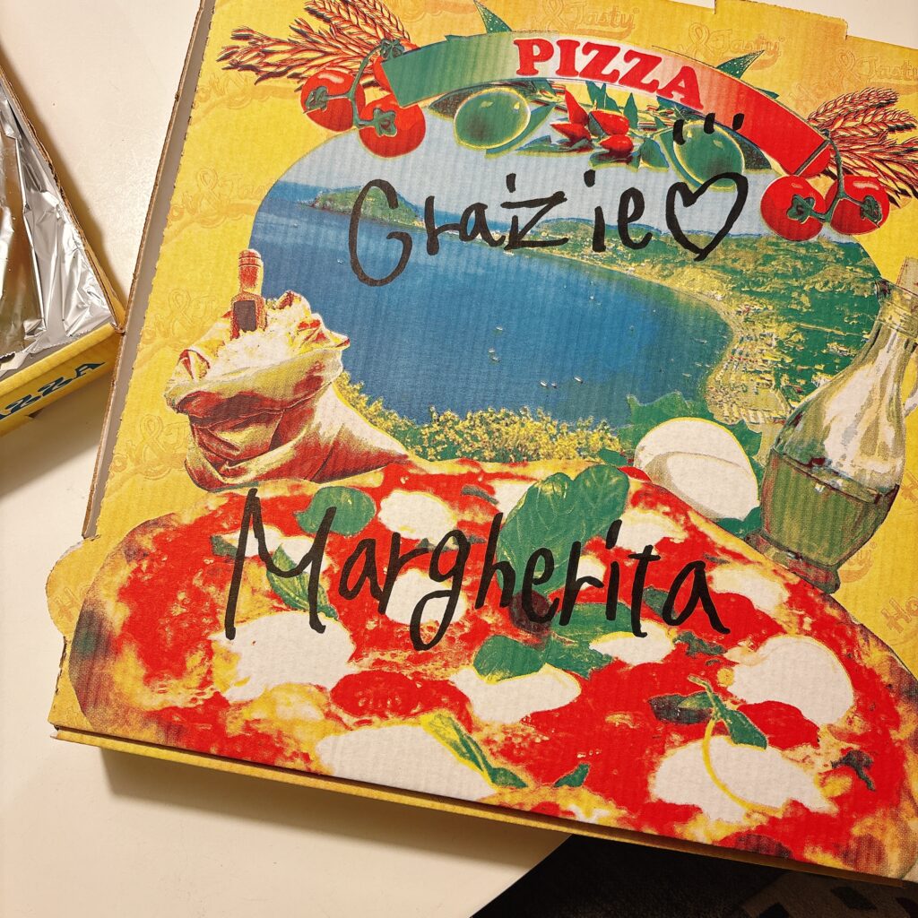 全てがうまくいかない日のピザ