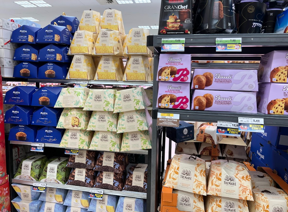 pandoros in the market