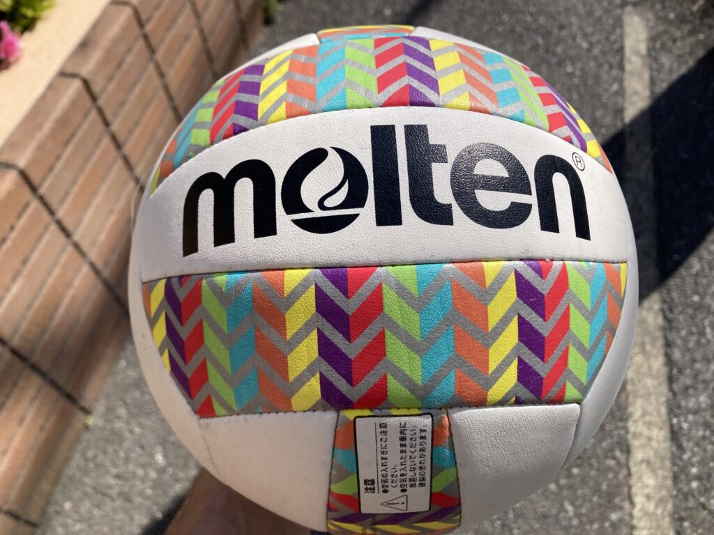 バレーボール回収