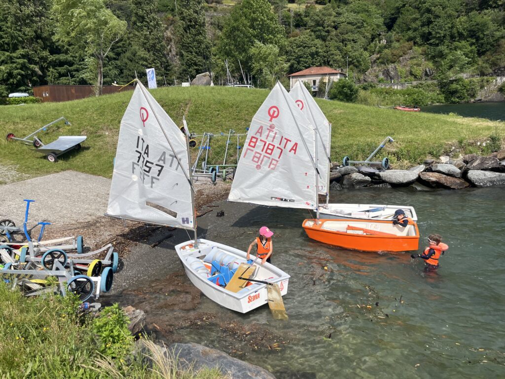 the final sailing before starting the summer vacations