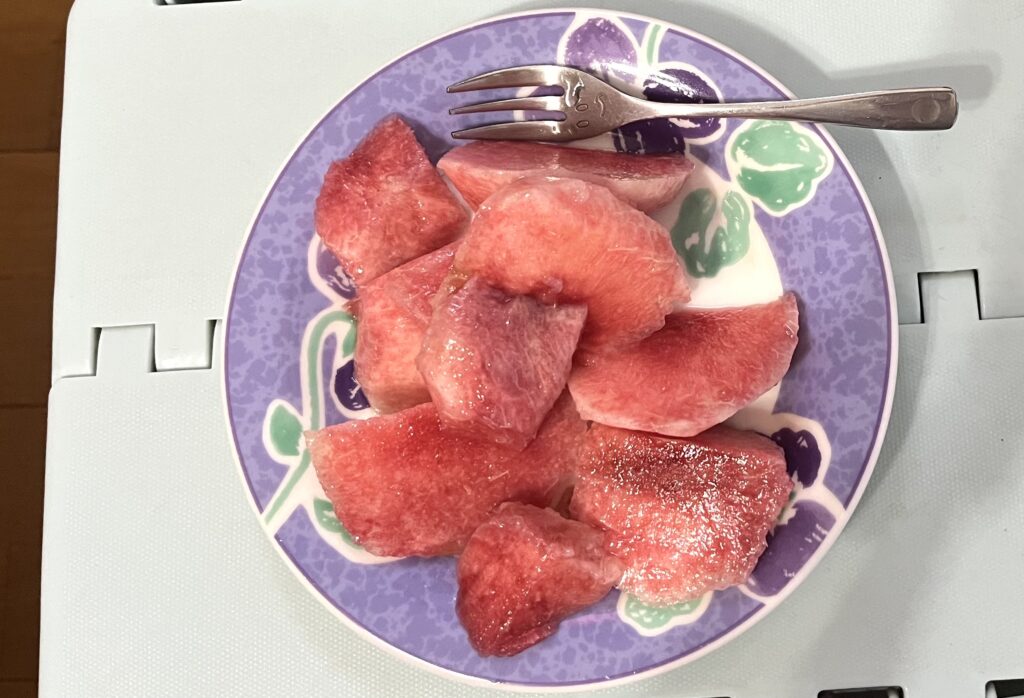 the sweet season of peaches