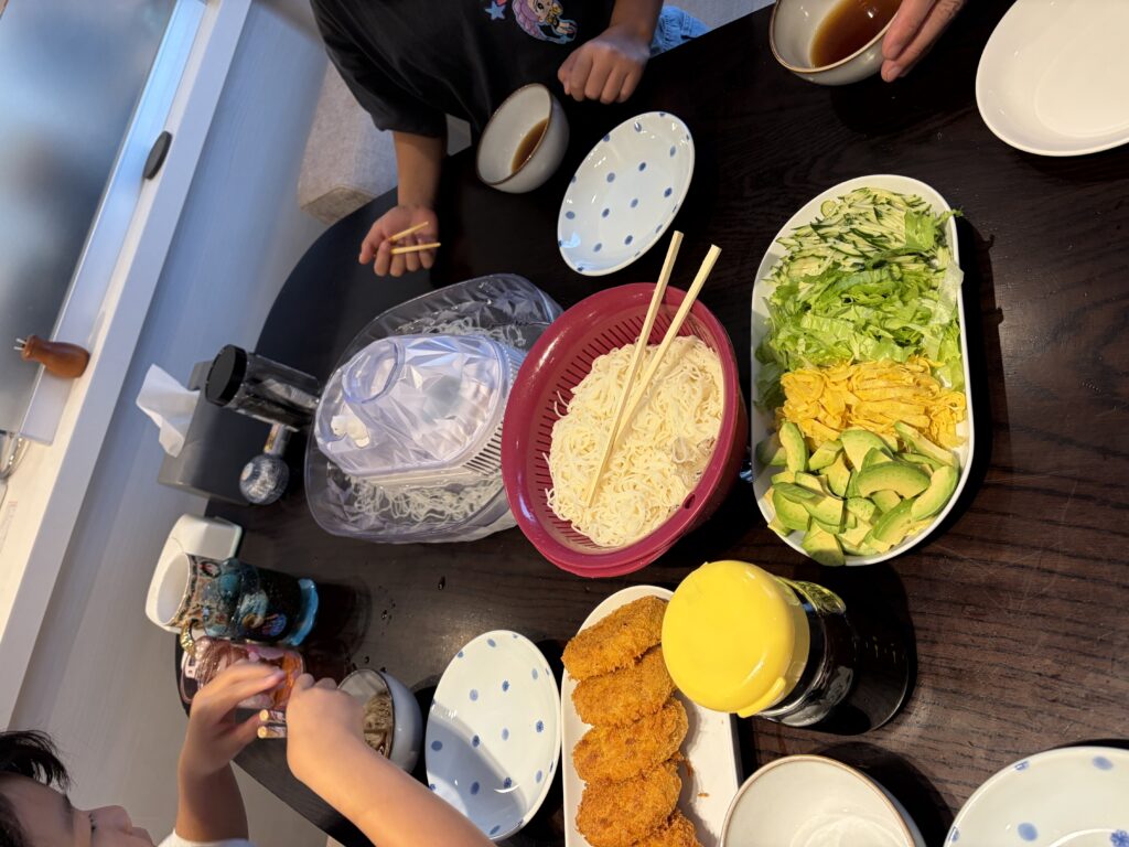 食べ物で涼をとる